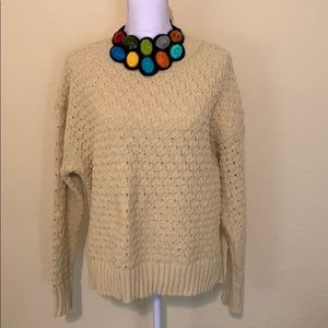 NWT: L a new day yellow sweater
